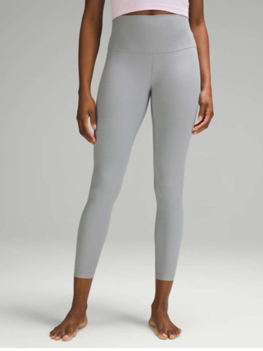 Lululemon Align Ribbed High-Rise Pant 28" Rhino Grey Size 8